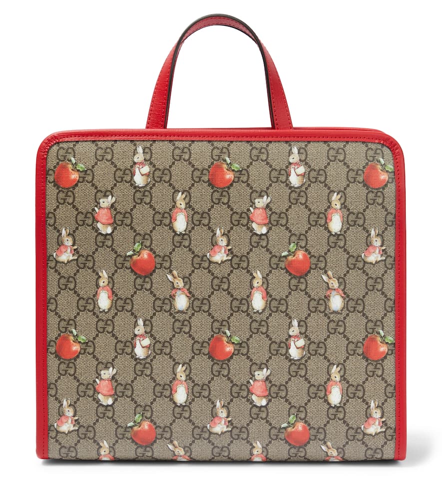 X Peter Rabbit GG canvas tote bag