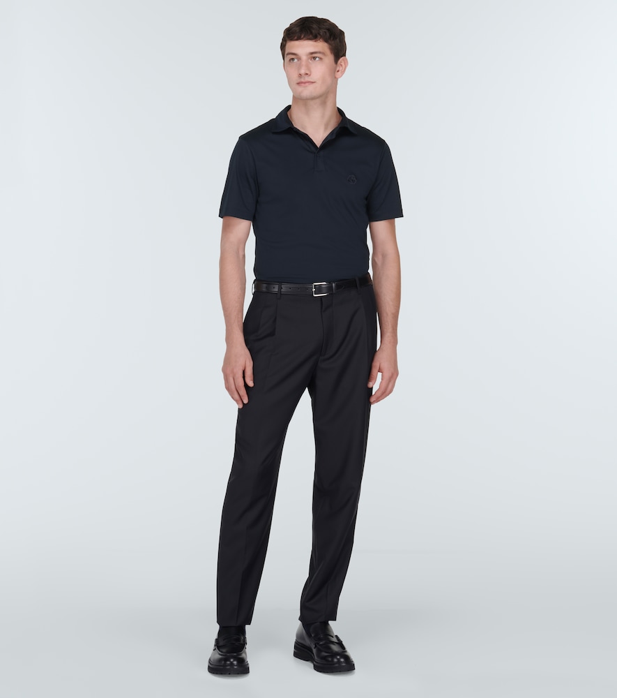 Cotton polo shirt