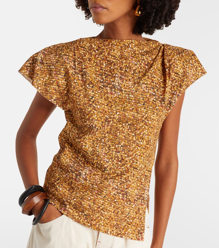 Sebani asymmetric cotton T-shirt
