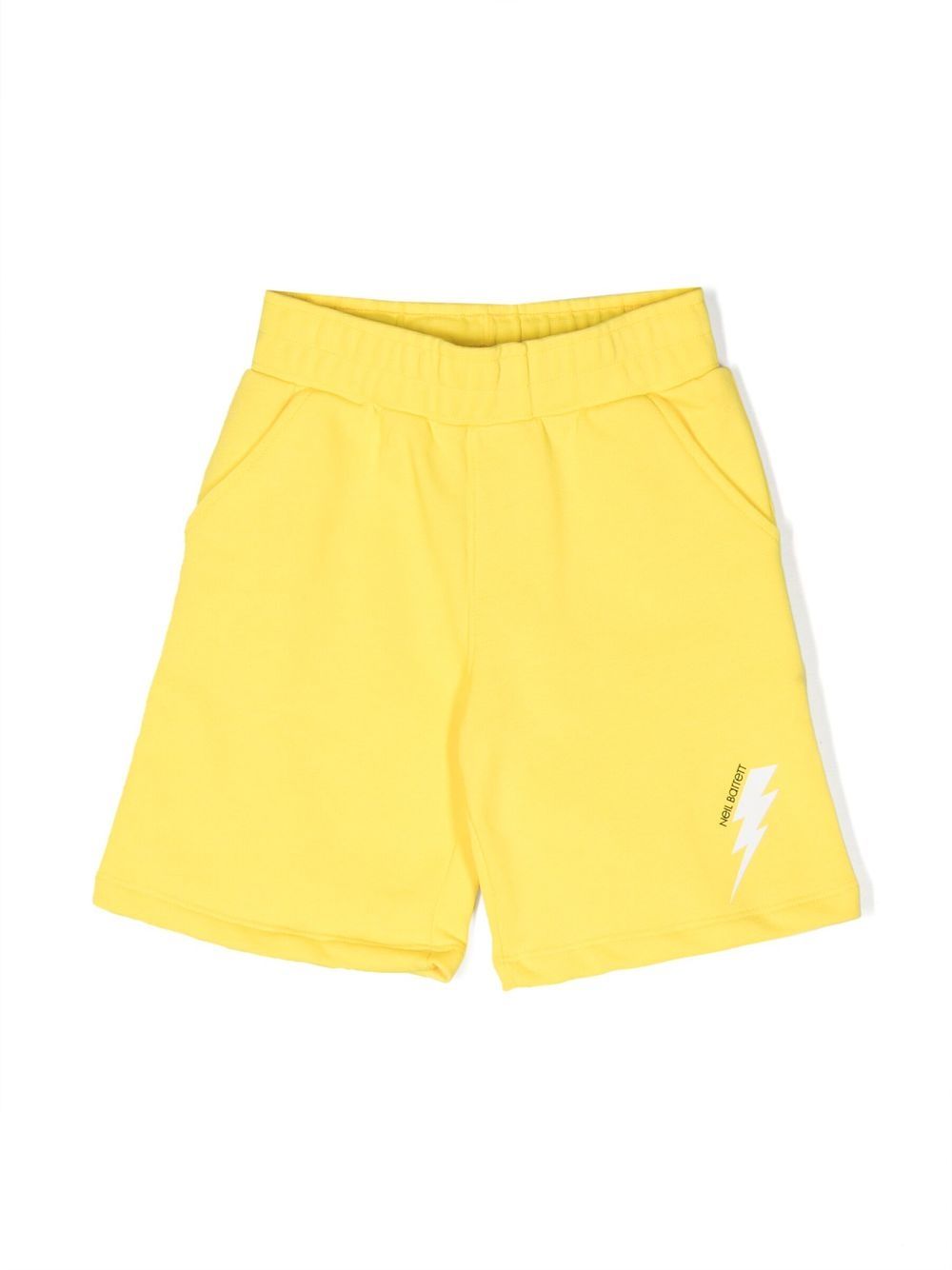 Logo-print shorts - Black