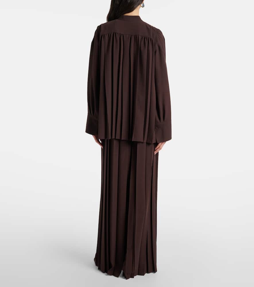 Malte plissé blouse