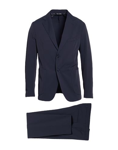 Man Suit Midnight blue Size 40 Nylon, Elastane