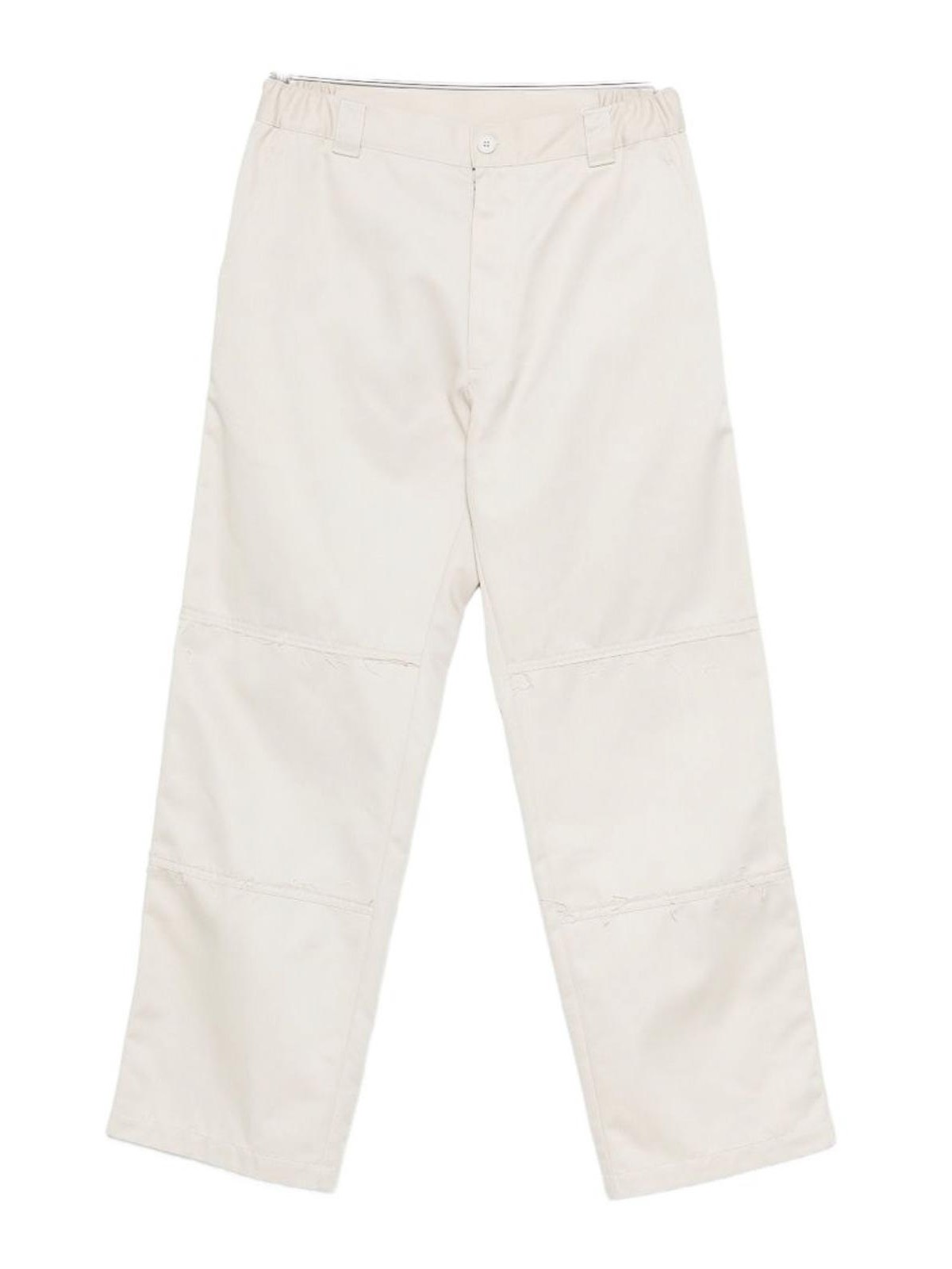 Beige Flared Pants