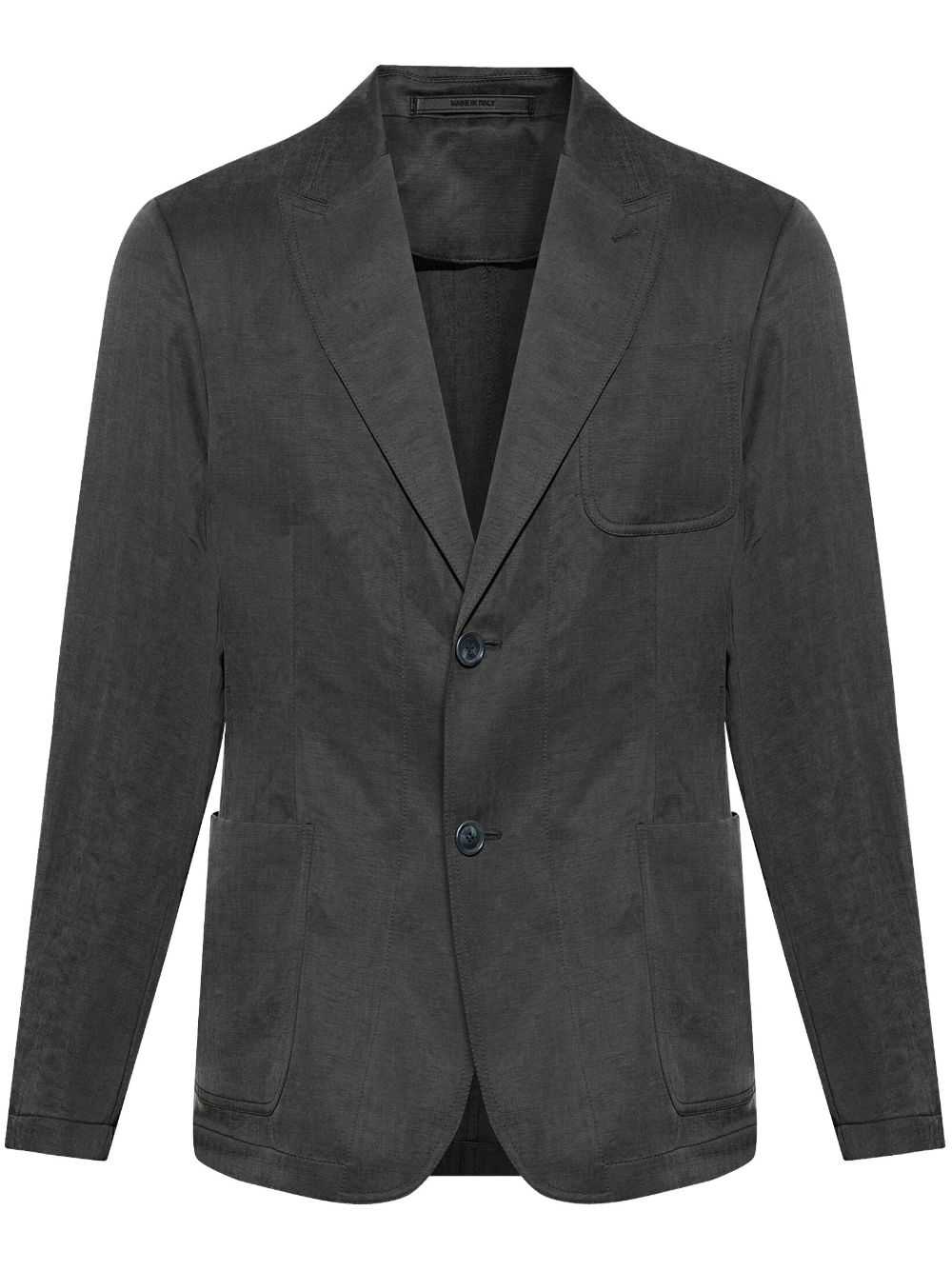 Single-breasted blazer - Black