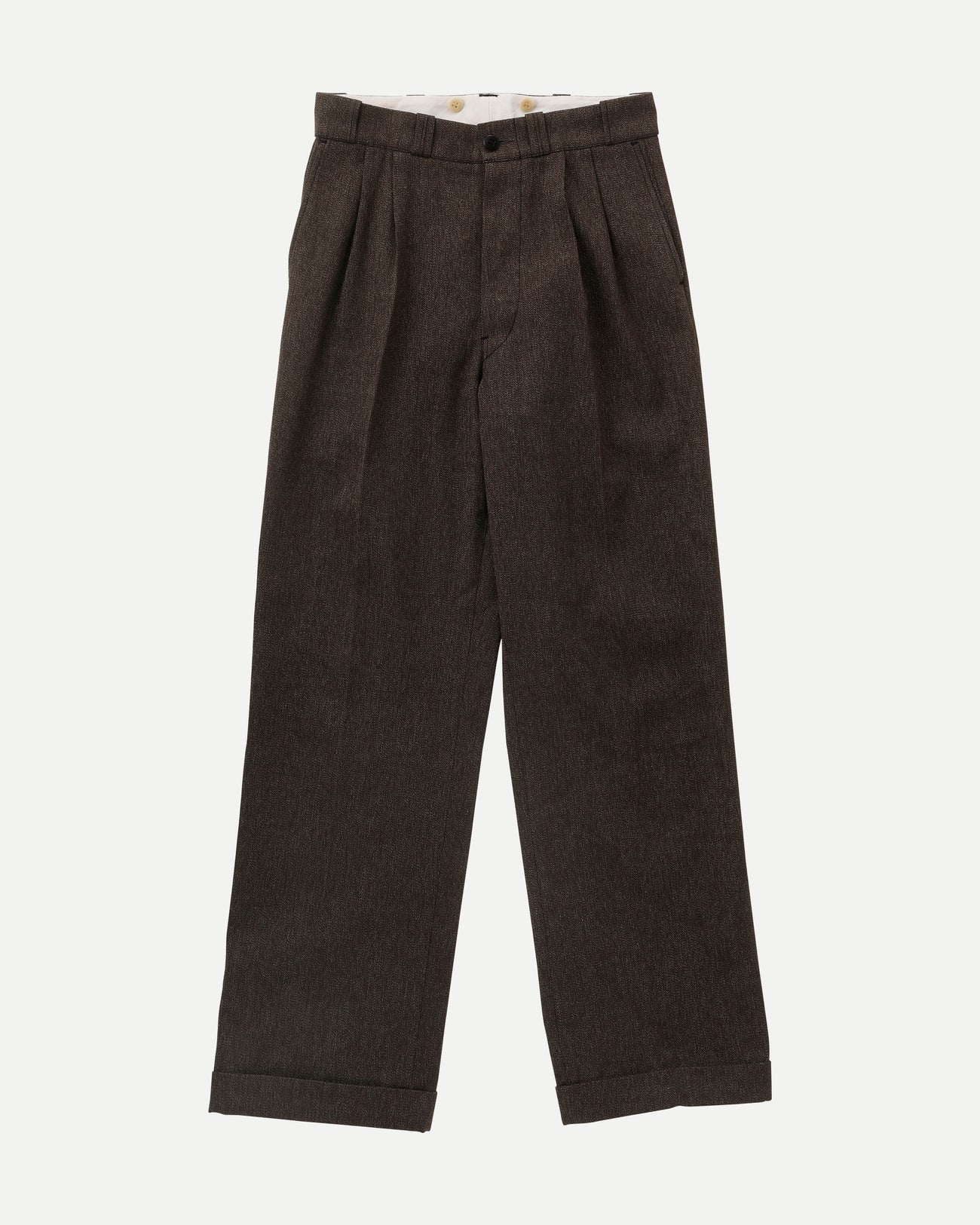Trousers — Brown