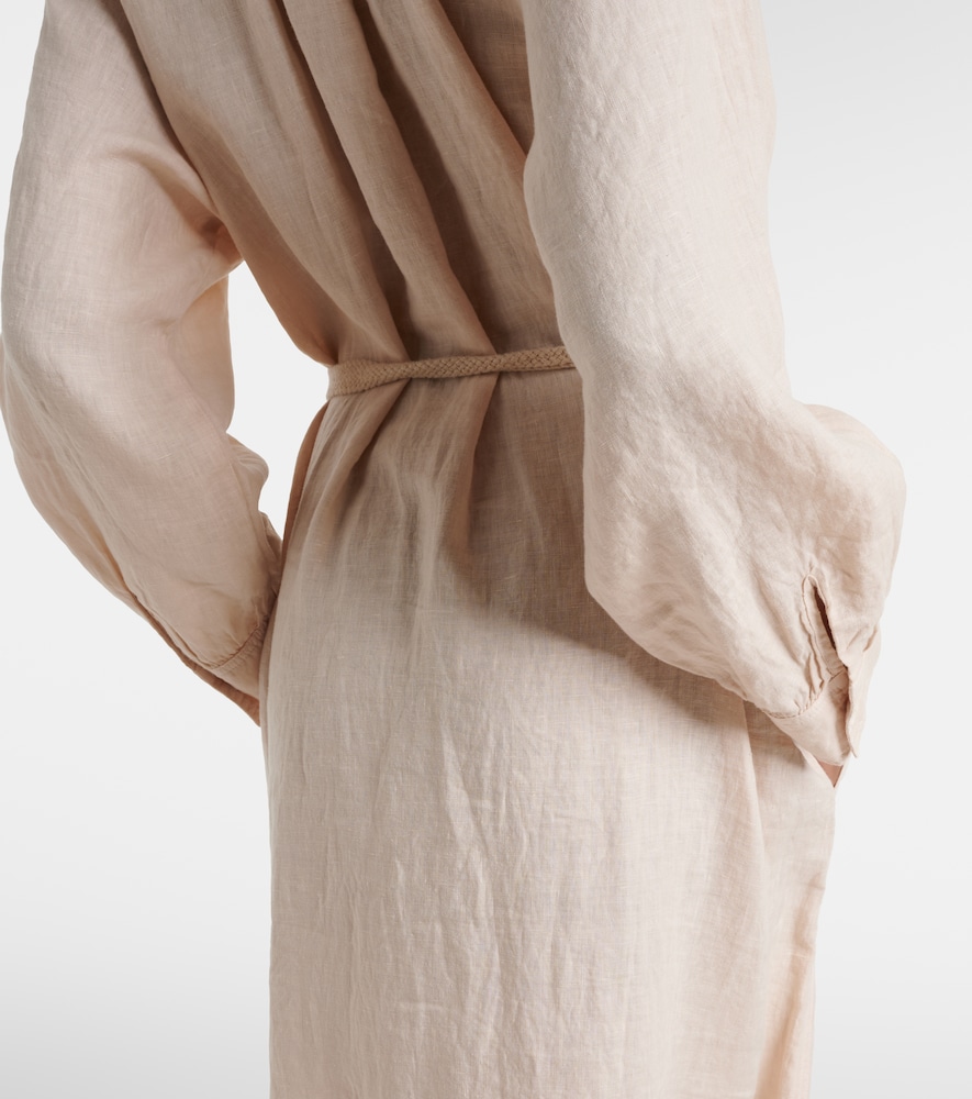 Dakota linen maxi dress