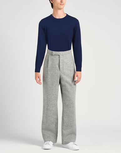 Man Sweater Blue Size XXL Viscose, Nylon