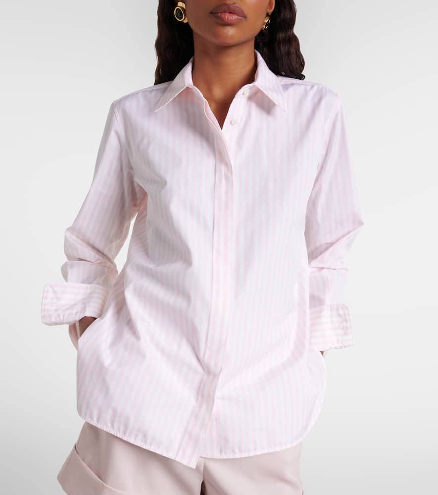 Maccenni striped cotton shirt