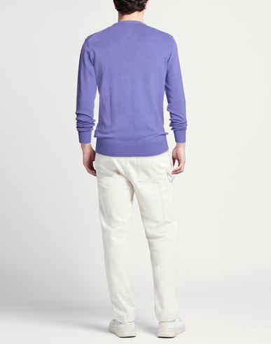 Man Sweater Lilac Size 38 Wool, Cashmere