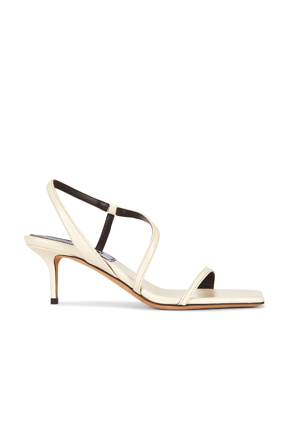 Emme Parsons Delicat Nappa Sandal in Cream Nappa - Cream. 36.5 also , 37, 38
