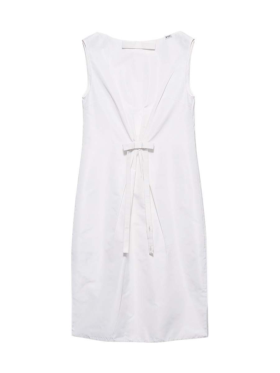 Women's Faille Dress - White
