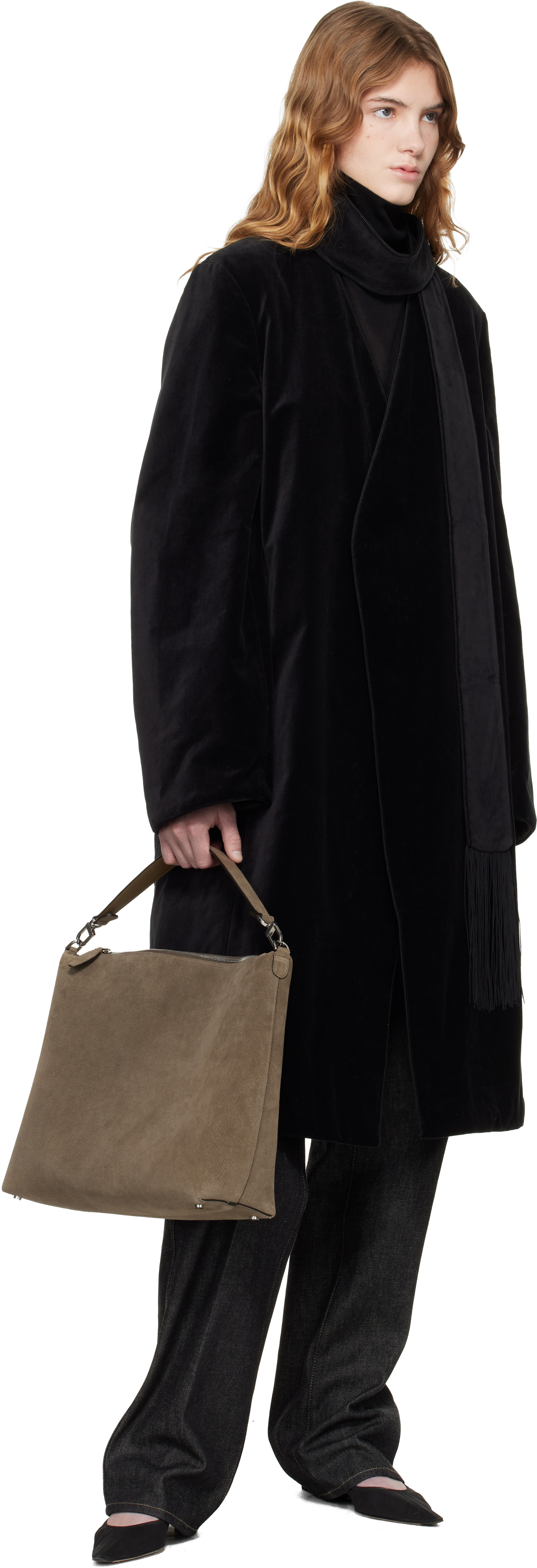Black Smoking Coat