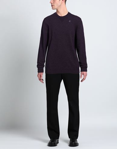 Man Sweater Dark purple