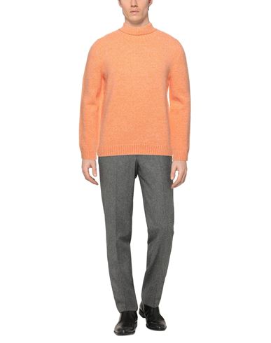 Man Turtleneck Orange Size XL Polyamide, Viscose