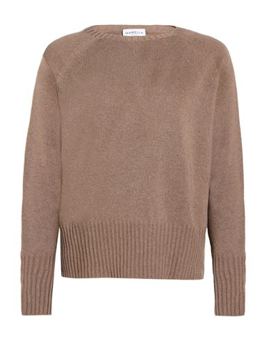 Woman Sweater Taupe Size S Polyamide, Viscose, Wool, Cashmere