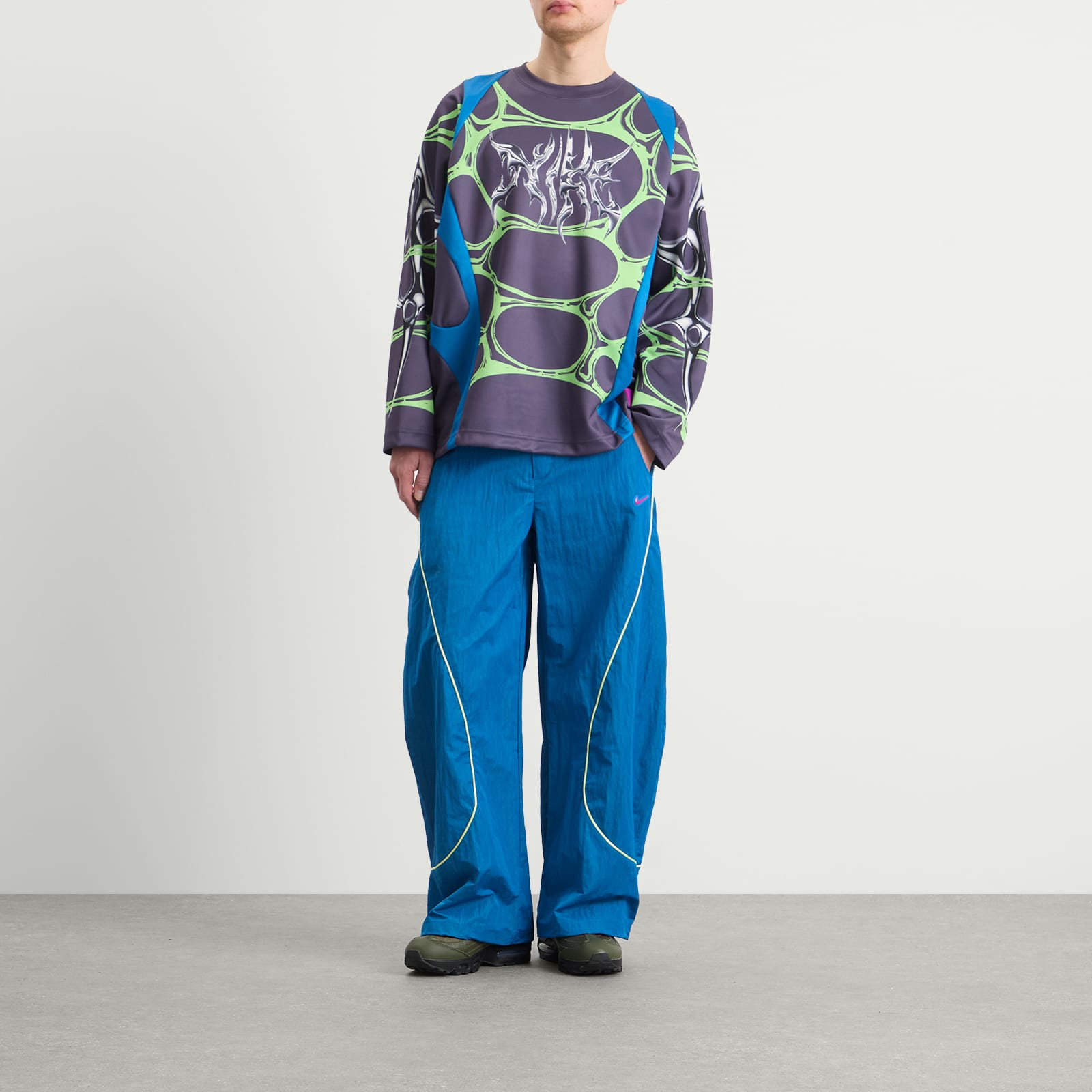 Men's Project F.R.O.G. Tobi Pant in Brilliant Blue/Vivid Purple