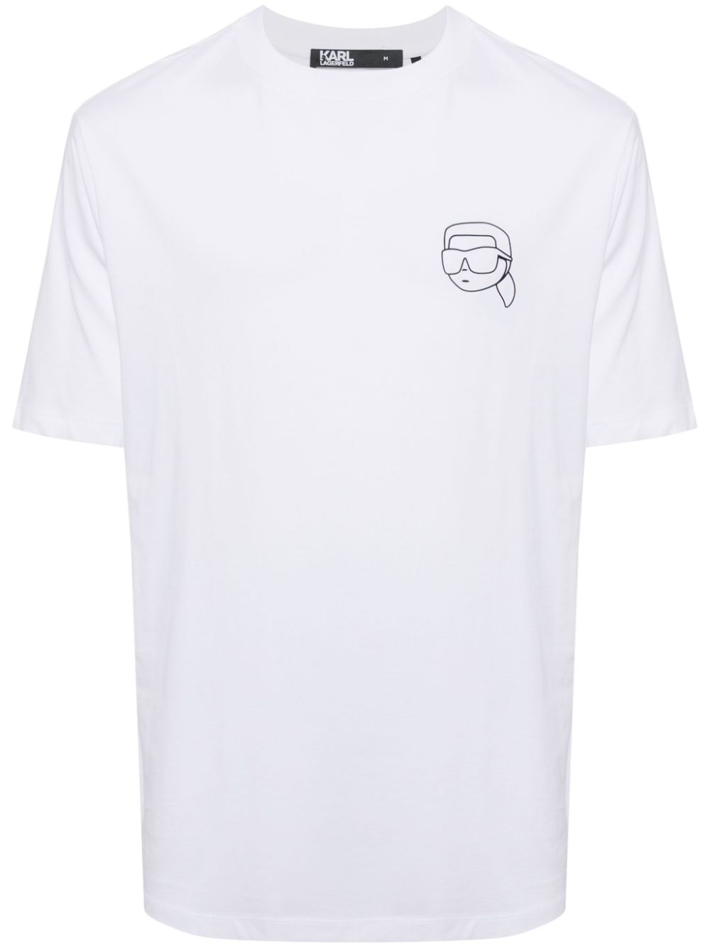 Ikonik Outline organic-cotton T-shirt - Black