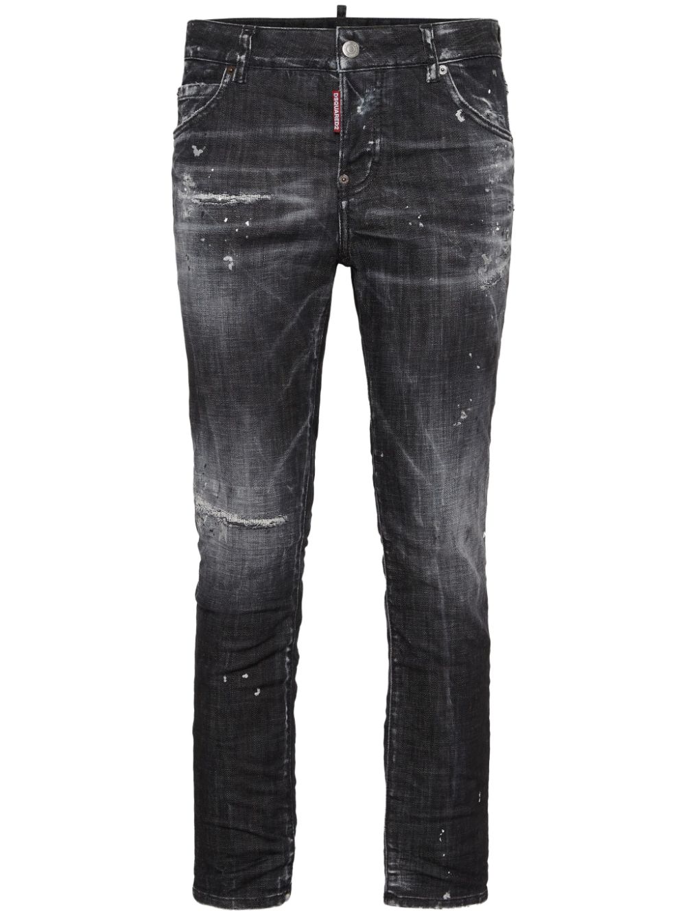 Distressed skinny jeans - Black