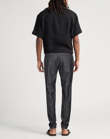 Man Pants Black Size 30 Wool, Cotton, Elastane