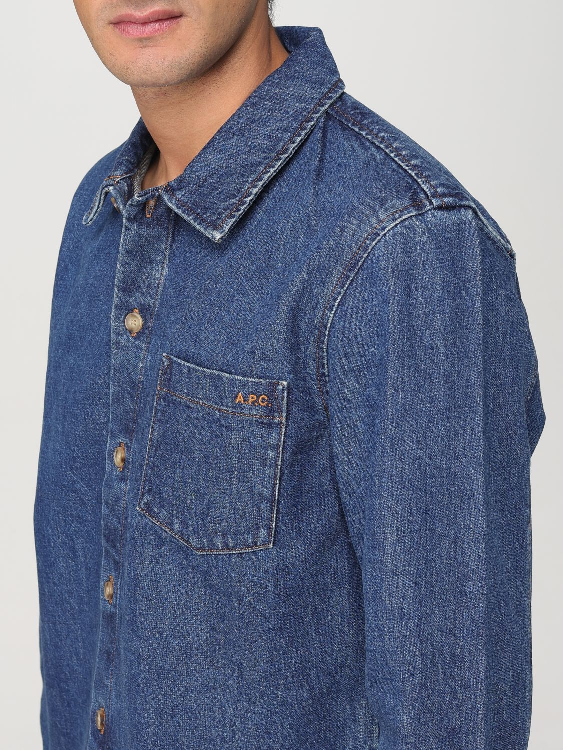 Shirt jacket - Blue