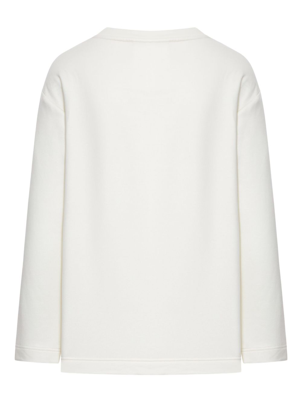 Max Mara Pure Crewneck Cotton Sweatshirt