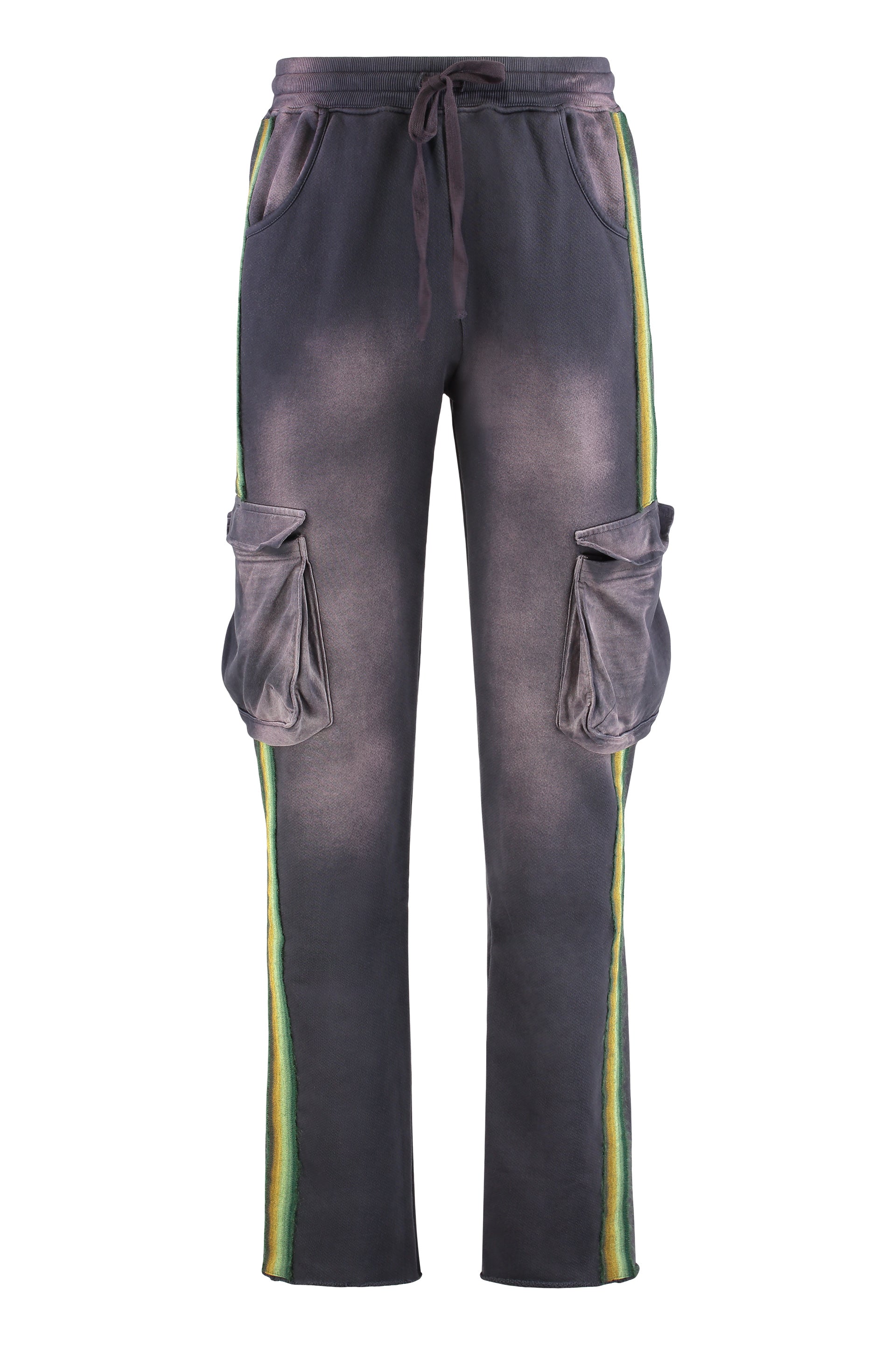 Fringes Detail Cargo Trousers