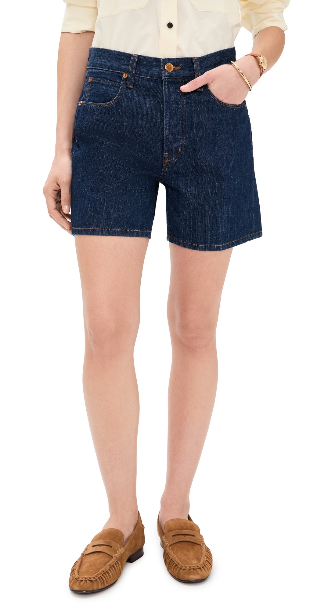 The Tailored Shorts Raw Rinse