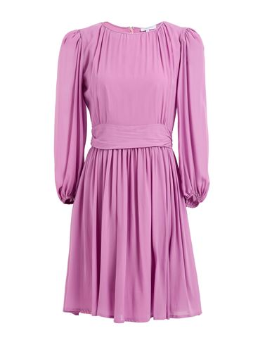 Woman Mini dress Mauve Size 2 Silk