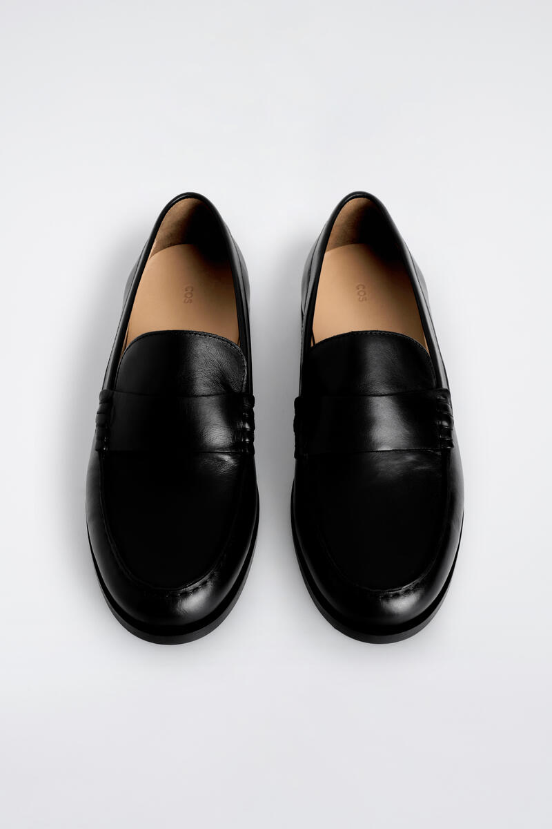 Leather Penny Loafers