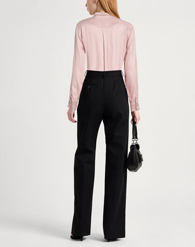 Woman Shirt Pink Size M Viscose