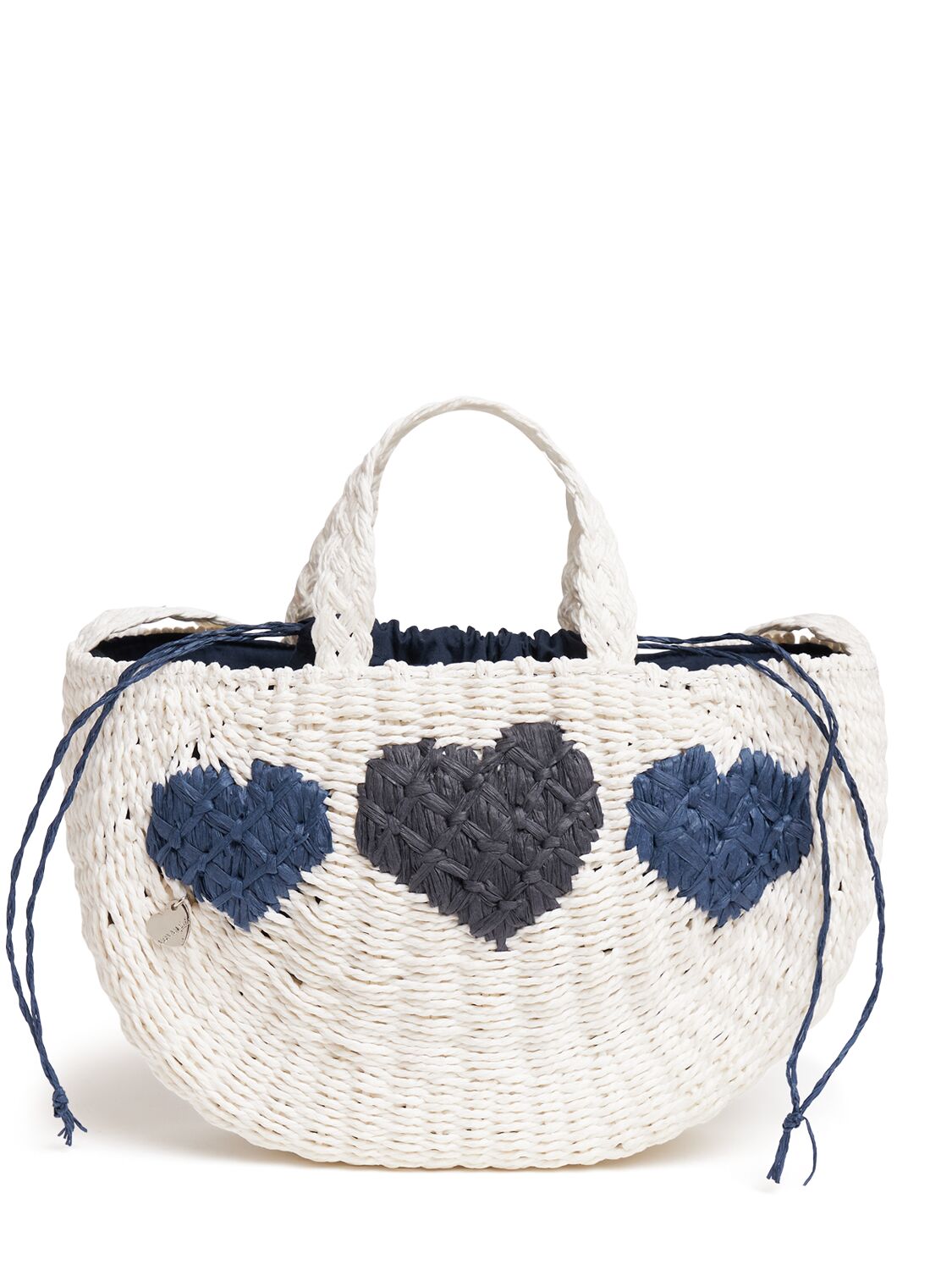 Straw Effect Basket Bag