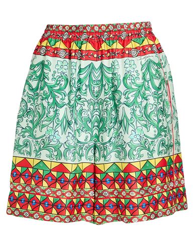 Woman Shorts & Bermuda Shorts Light green Size 0 Silk
