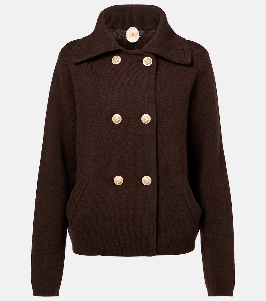 Wool and cashmere blazer