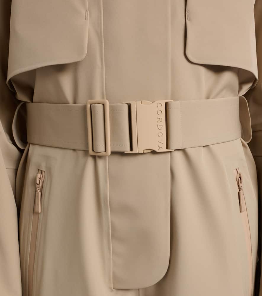 Volta belted ski suit