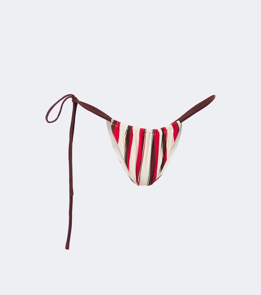 Alva striped bikini bottoms