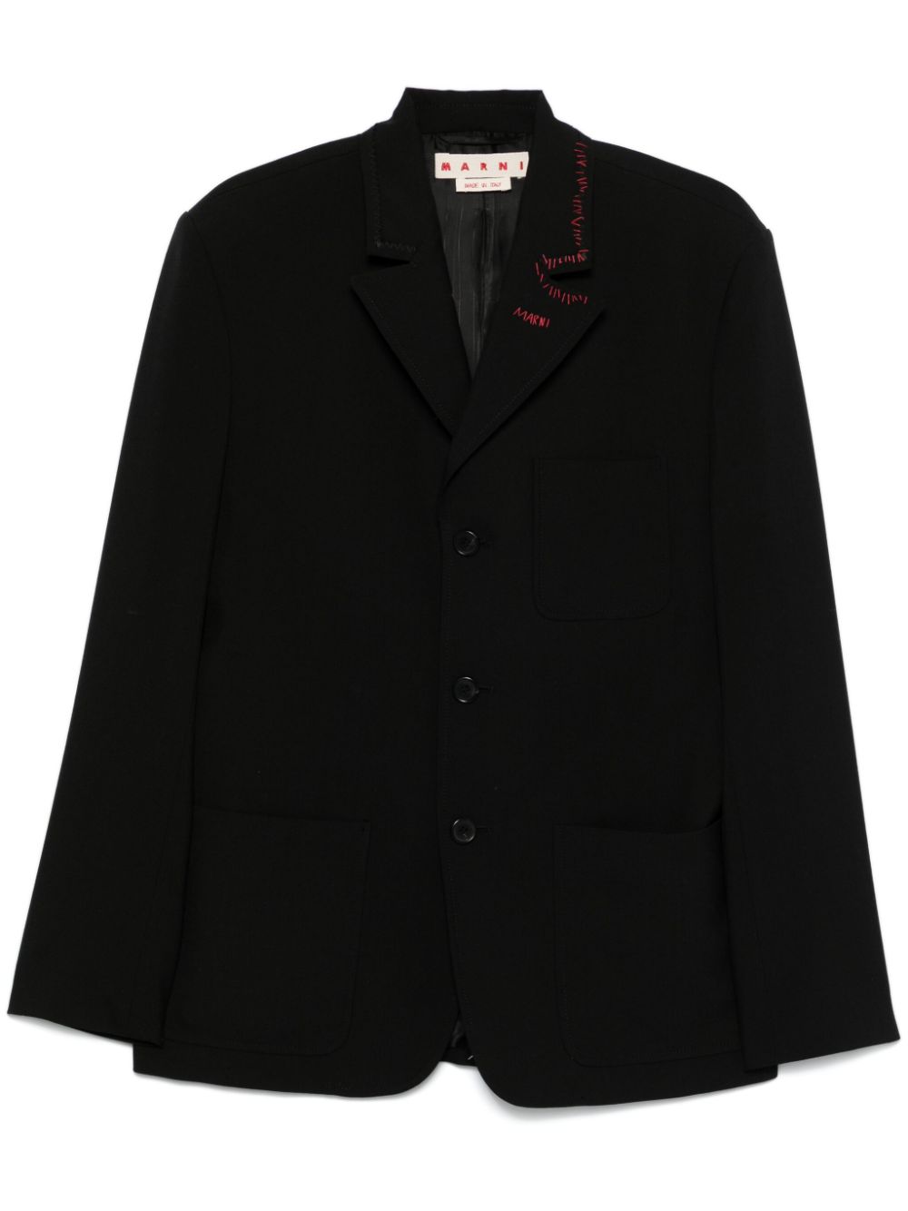Wool blazer - Black