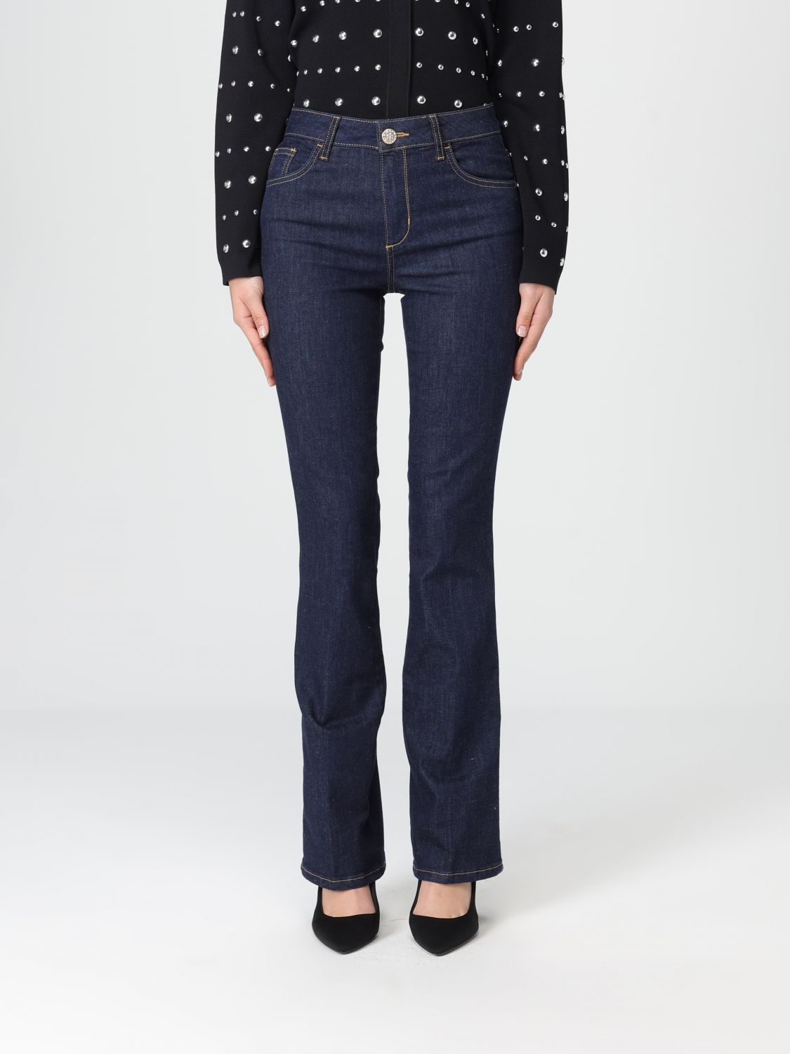 Pants Woman color Blue