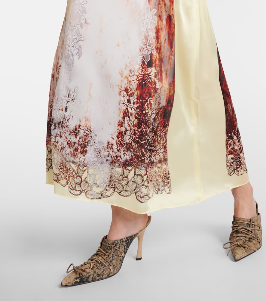 Y/Project Printed maxi skirt