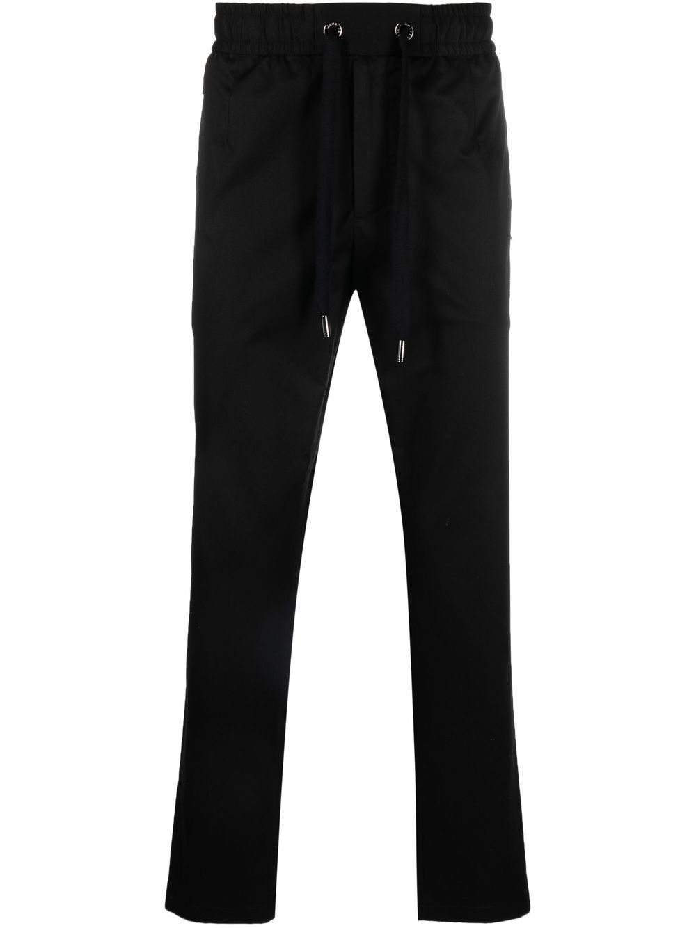 DG Essentials stretch-cotton track pants - Black