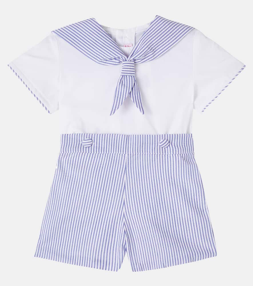 Baby Antonio cotton T-shirt and shorts set
