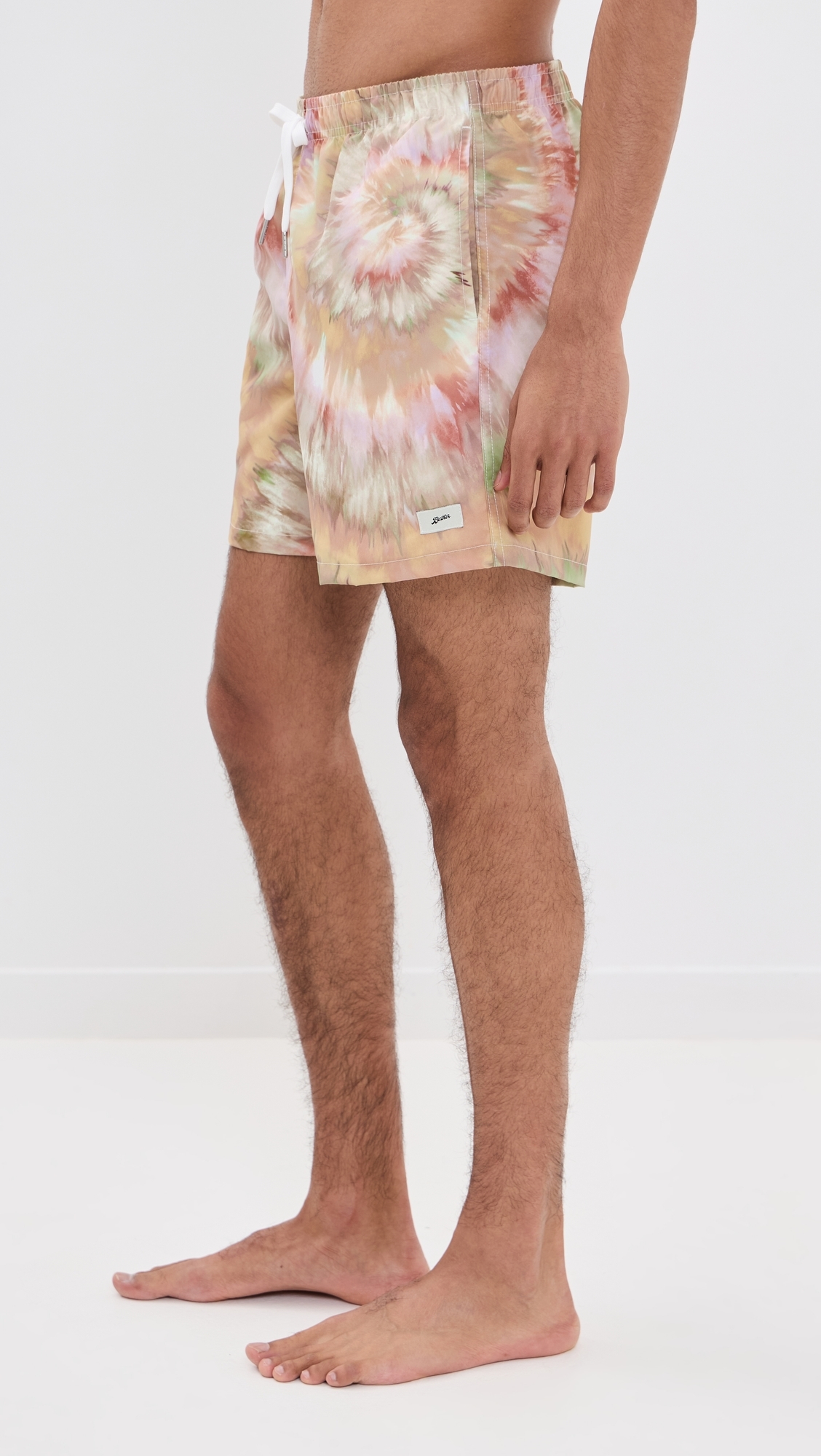 Bather Calypso Swirl Swim Trunks 5 Orange