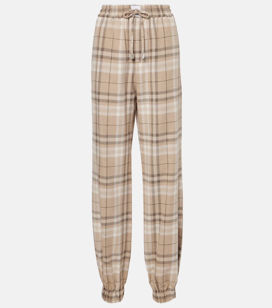 Cotton-blend sweatpants
