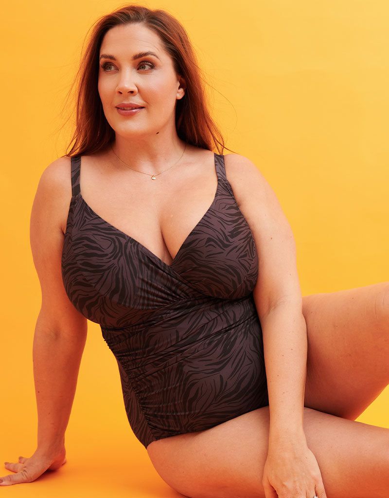 Adella Calypso Plunge Control Underwired Swimsuit