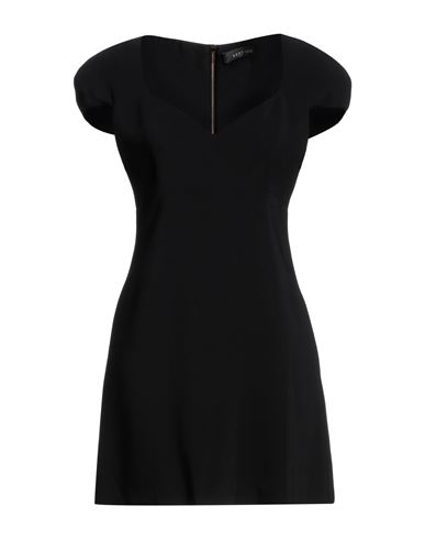 Woman Mini dress Black Size 0 Viscose, Elastane