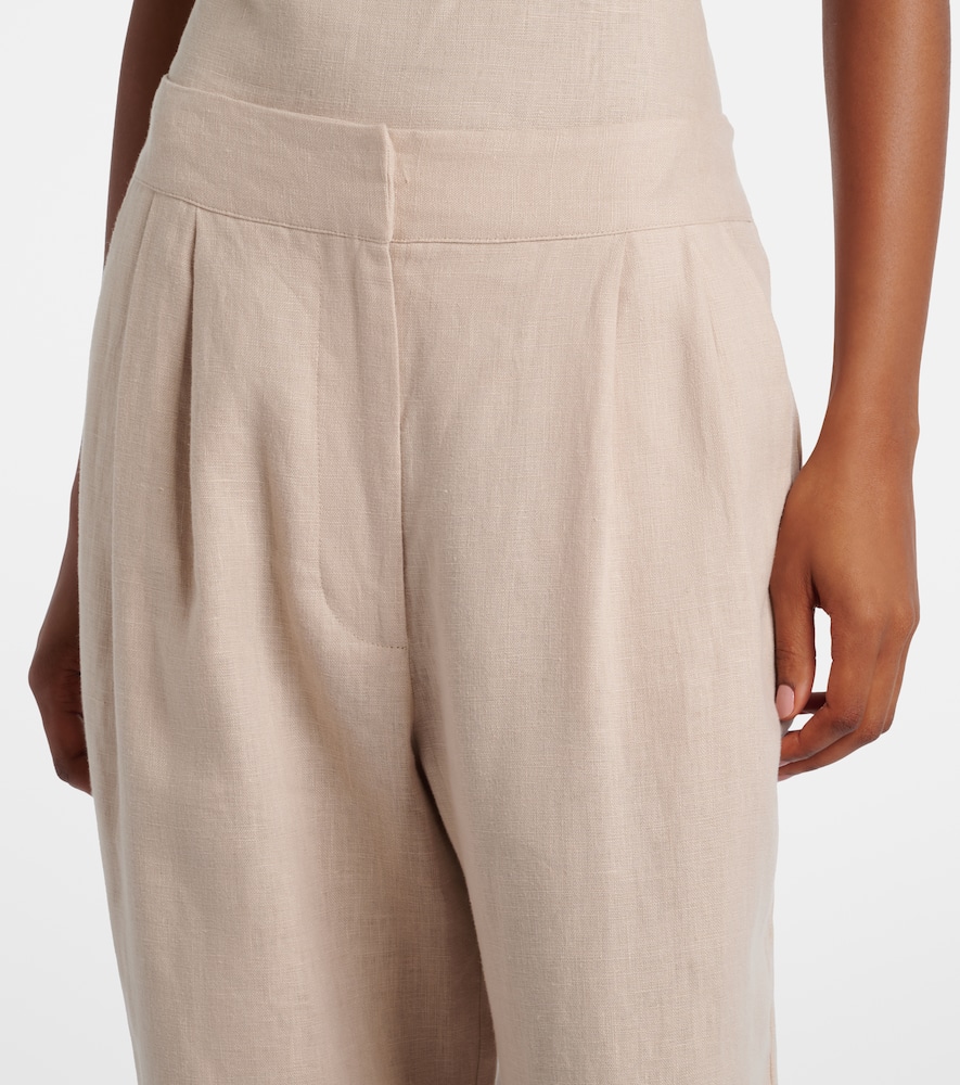 Rivello linen wide-leg pants
