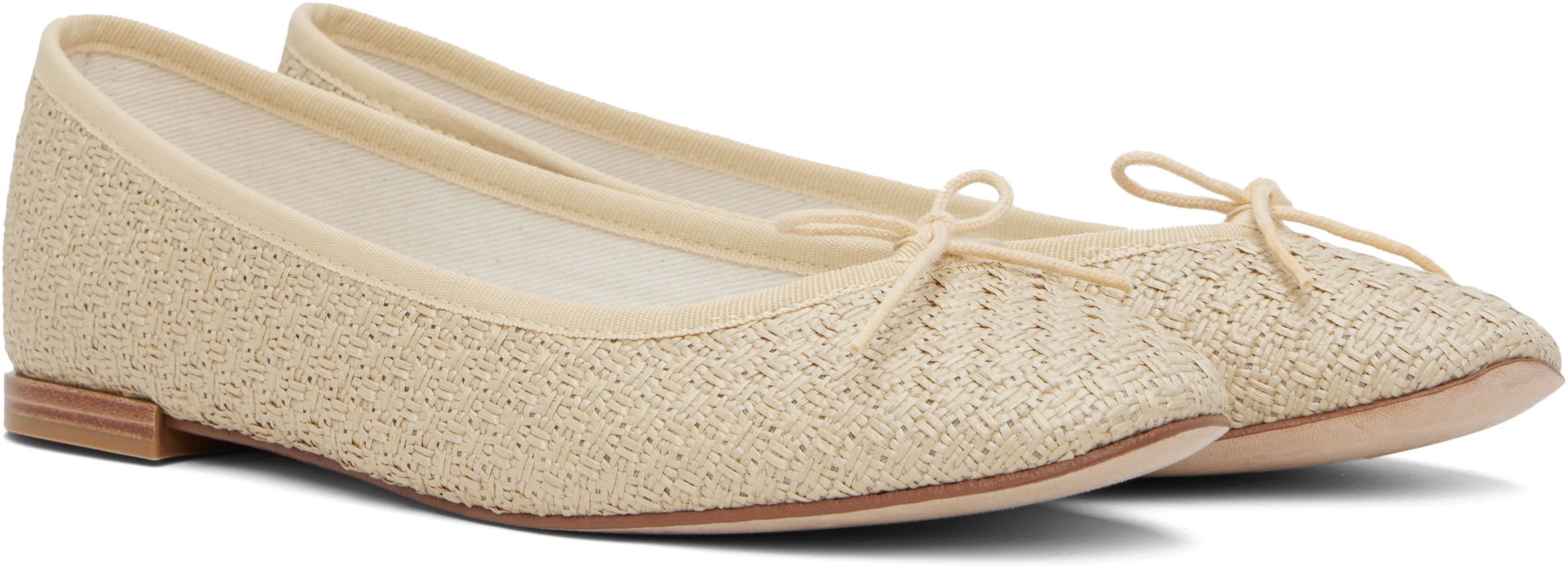 Repetto Beige Cendrillon Ballerina Flats