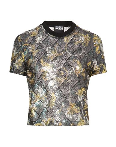 Woman Top Black Size XL Polyester, Elastane