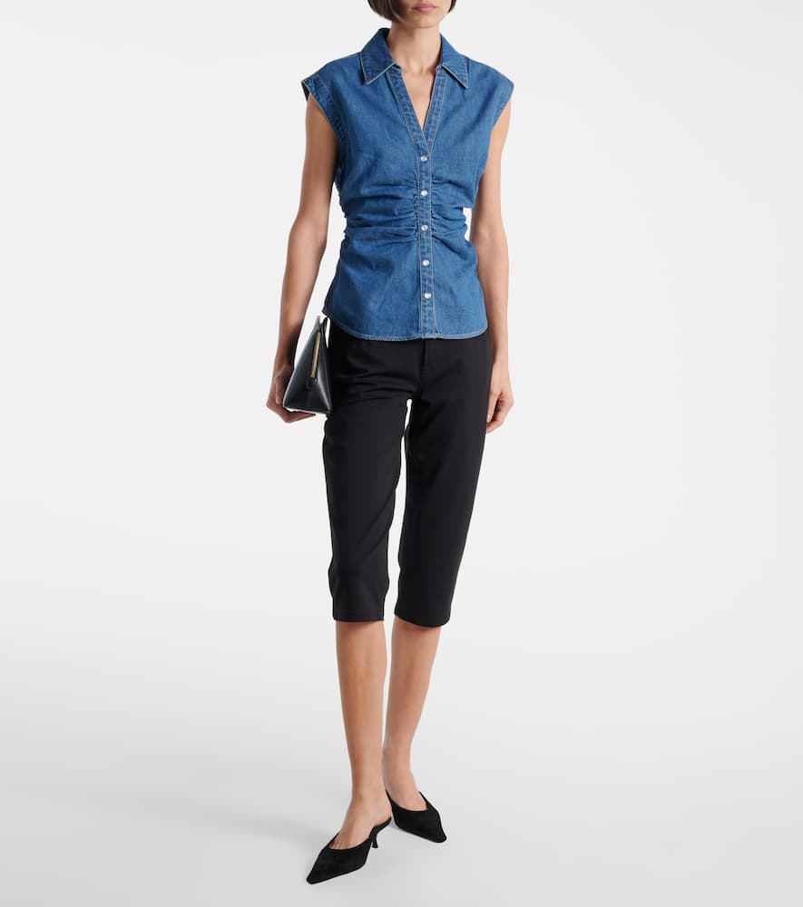 Sera denim top