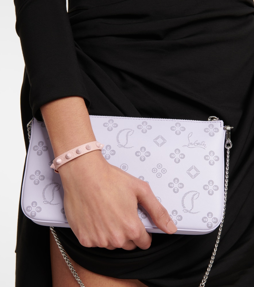 Christian Louboutin Loubilink studded leather bracelet