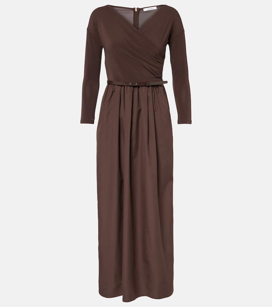 Kaiser belted maxi dress